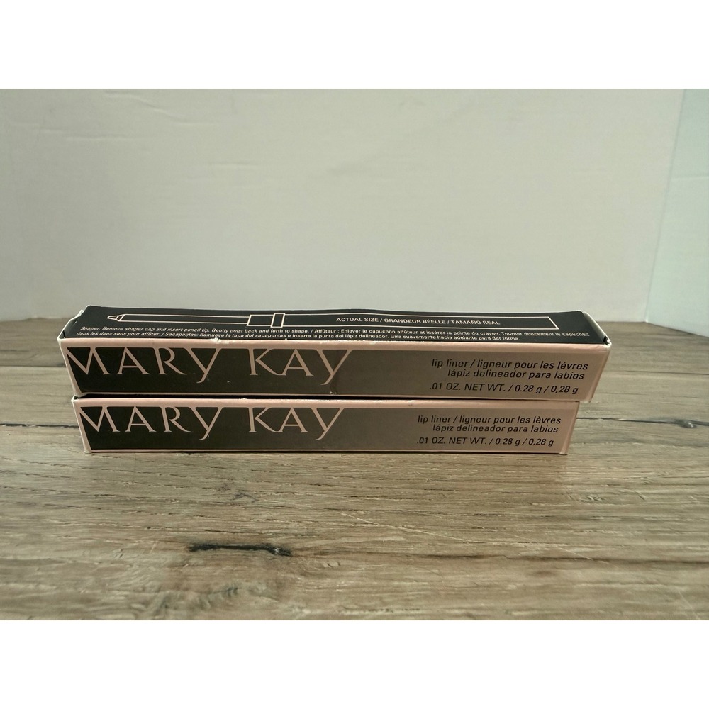 Lot of 2 Mary Kay Lip Liner Light Nude 093081 Retractable Pencil New in Box